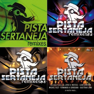 Pista Sertaneja Remixes: Coleção (4 CDs) (2011-2013)