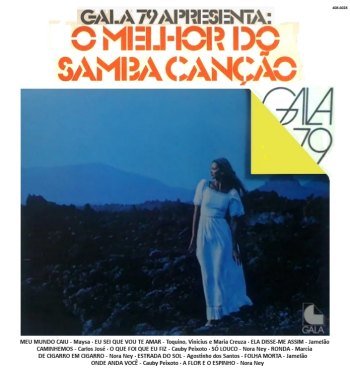 Gala 79 - O Melhor Do Samba Canção (1979)