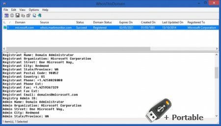 WhoisThisDomain v2.46 + Portable