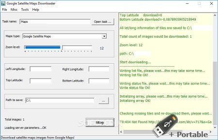 Google Satellite Maps Downloader 8.365 + Portable