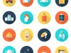 Travel and Vacation Icon Set