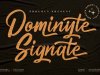 Dominyte Signate Font