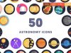 50 Astronomy Icons