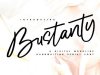 Bustanty Font