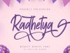 Radhetya Font