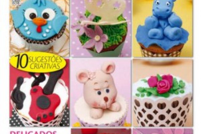 Arte com as Mãos - Cupcake