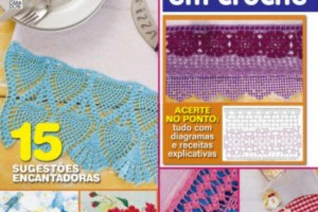 Arte com as Mãos - Barrados em Crochê