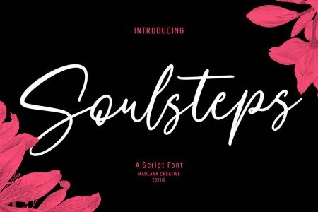 Soulsteps Signature Font