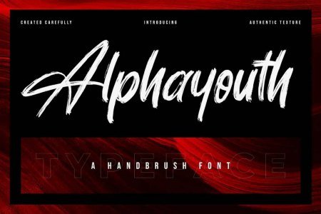 Alphayouth - Brush Font