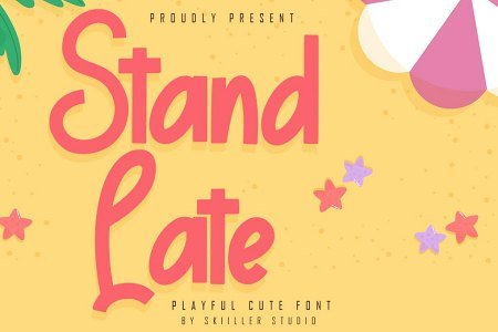 Stand Late Font