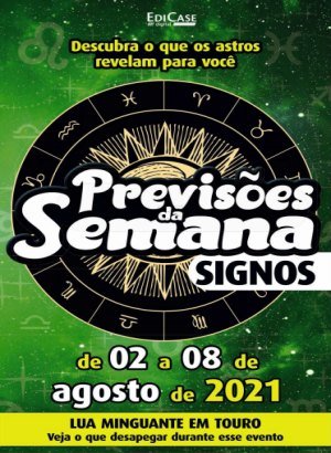 Previsões da Semana Ed 70 - Agosto 2021