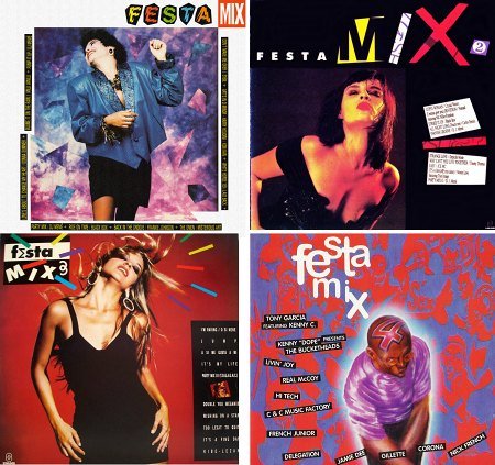 Festa Mix - Coleção [4 CDs] (1990-1995)