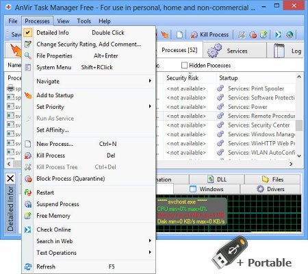 Anvir Task Manager Free 9.4.0 + Portable