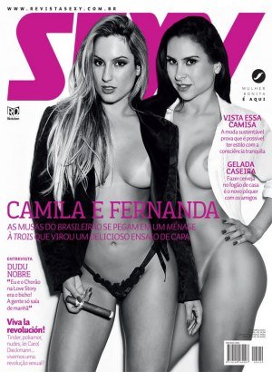 Sexy Fernanda Brum e Camila Remedy - Setembro 2015