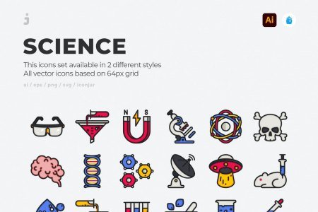 30 Science Icons