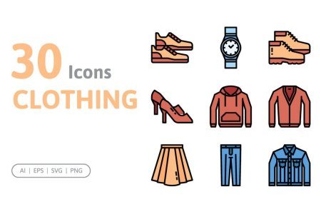 30 Clothing Icons
