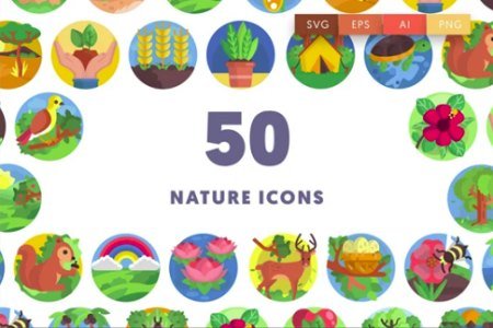 50 Nature Icons