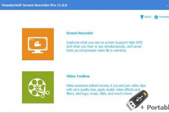 ThunderSoft Screen Recorder Pro 11.2.0 + Portable