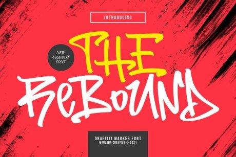 The Rebound Graffiti Font