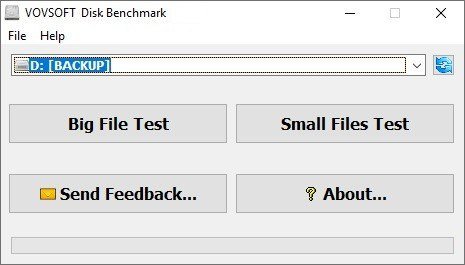 VovSoft Disk Benchmark 2.0 + Portable