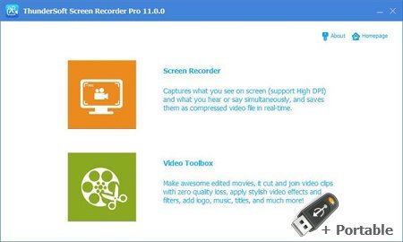 ThunderSoft Screen Recorder Pro 11.2.0 + Portable