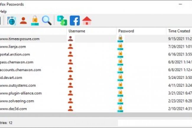SterJo Firefox Passwords 2.0