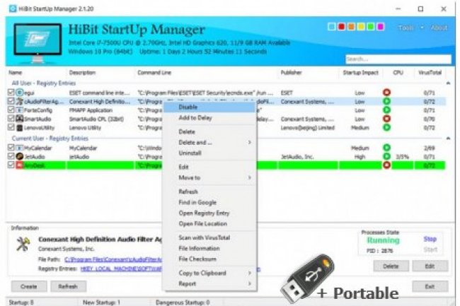 HiBit Startup Manager v2.6.45.100 + Portable