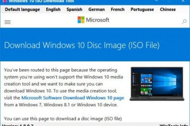 Windows 10 ISO Download Tool v1.2.1.13 Multilingual