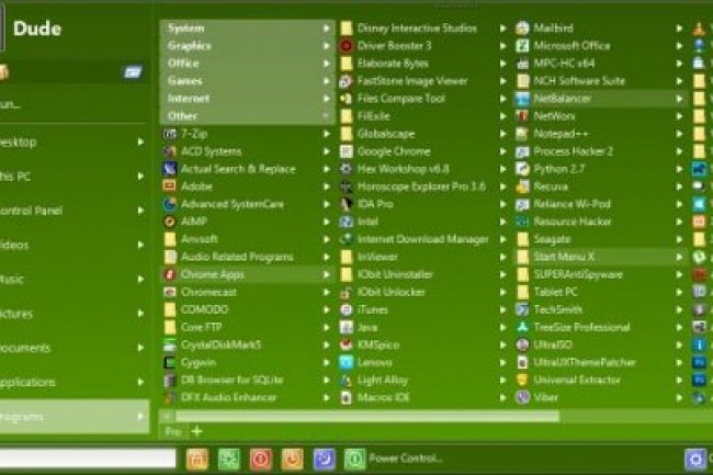 Start Menu X Pro v7.77 Multilingual