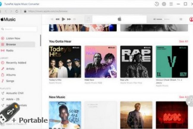 TunePat Apple Music Converter v1.6.1 + Portable