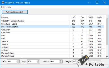 Vovsoft Window Resizer 1.1 + Portable