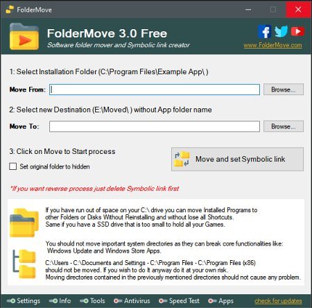 FolderMove v3.0