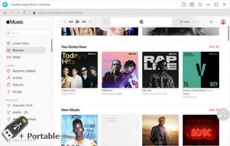 TunePat Apple Music Converter v1.6.1 + Portable