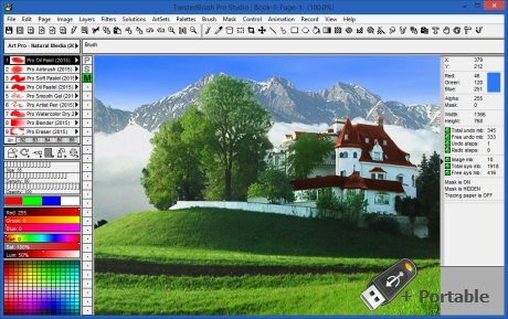 TwistedBrush Pro Studio v25.14 + Portable