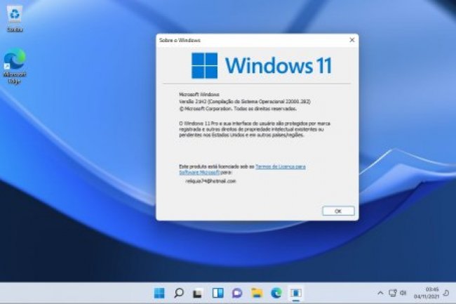 Windows 11 Pro 22000.282 21h2 - Lite (Pt-BR) Pré-ativado