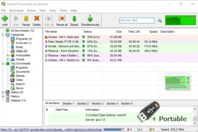 Internet Download Accelerator Pro v6.26.1.1697 + Portable