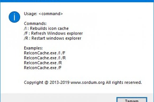 Rebuild Shell Icon Cache 1.3