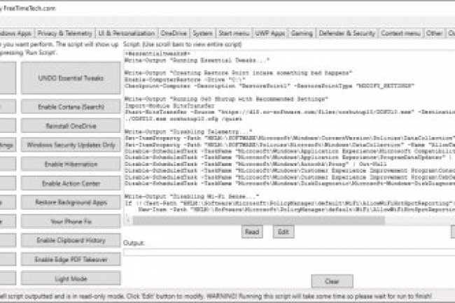 Windows 11 Debloater v2.0.5