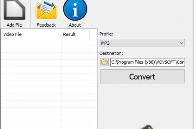 Vovsoft Convert Video to Audio v1.5 + Portable