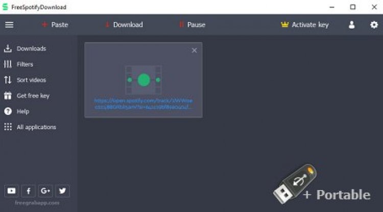 FreeGrabApp Free Spotify Download 5.1.1.429 Premium + Portable