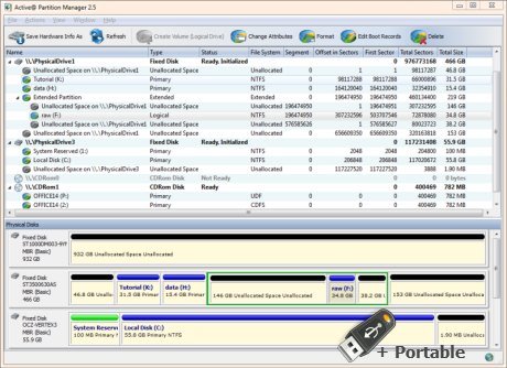 Active Partition Manager Free v23.0.0.1 + Portable