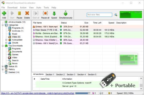 Internet Download Accelerator Pro v6.26.1.1697 + Portable