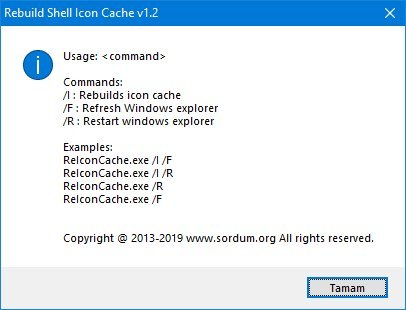 Rebuild Shell Icon Cache 1.3