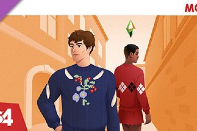 The Sims 4 Kit Moda Masculina Moderna [PT-BR]