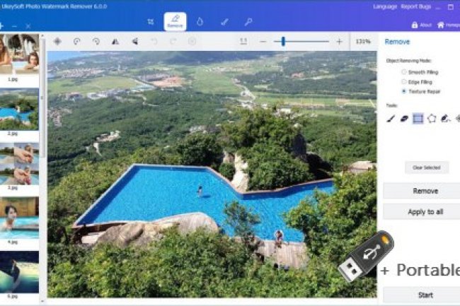 UkeySoft Photo Watermark Remover v6.0.0 + Portable