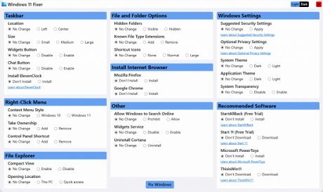 Windows 11 Fixer v2.1.0
