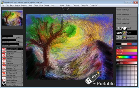 TwistedBrush Paint Studio v4.14 + Portable