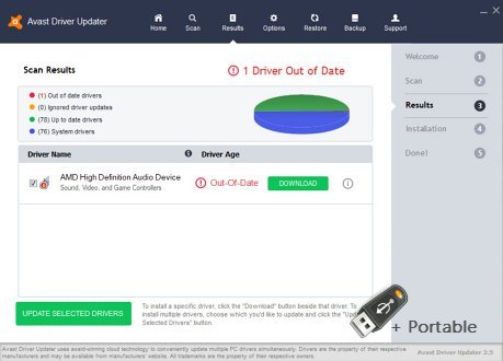 Avast Driver Updater v2.5.9 + Portable