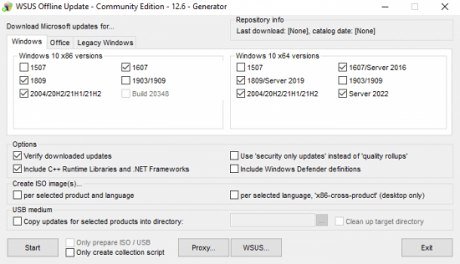 WSUS Offline Update Community Edition v12.6.1