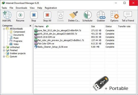 Internet Download Manager v6.40 Build 2 + Retail + Portable